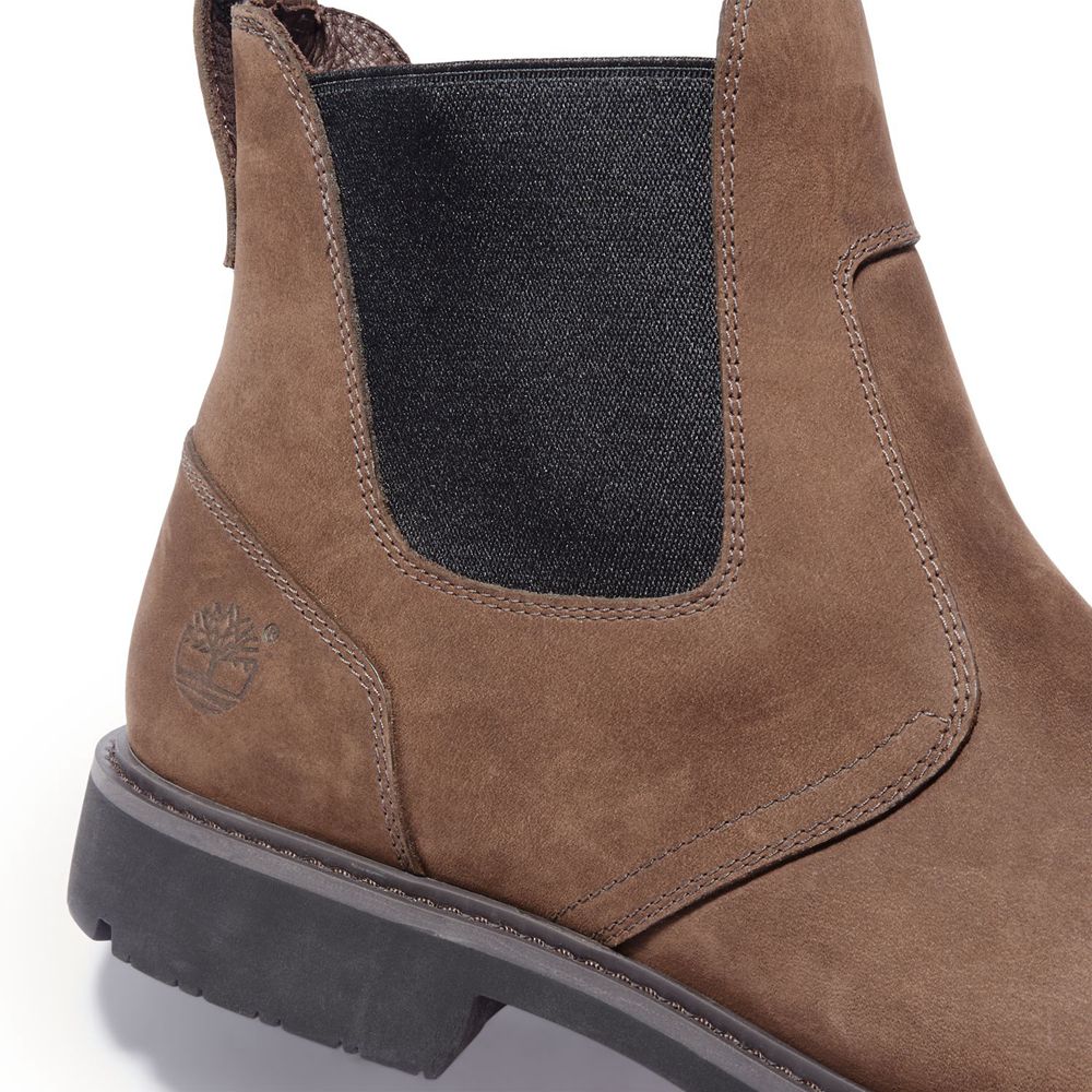 Timberland Mens Chelsea Boots Stormbuck - Brown - India NL3865749